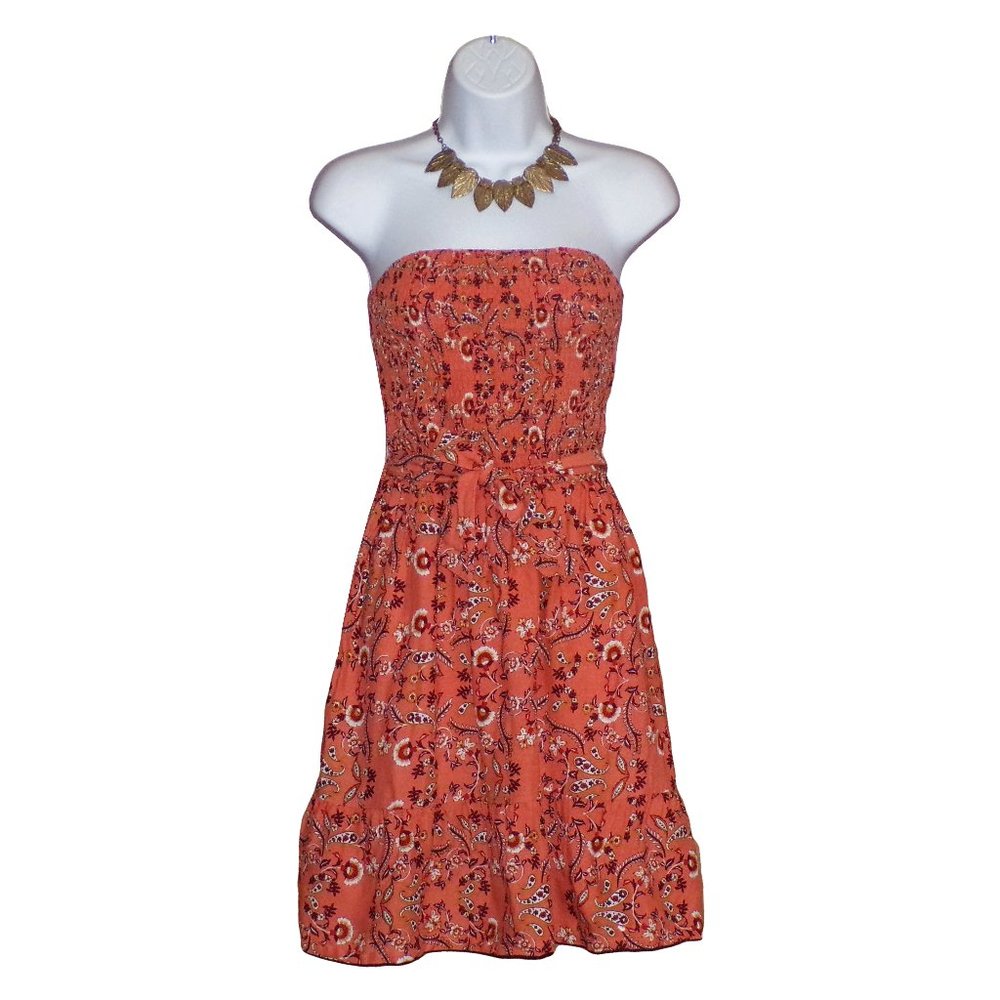 NWT Derek Heart Junior's Smocked Strapless Dress